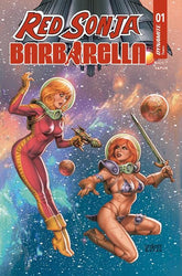 DYNAMITE Entertainment Comic Books RED SONJA BARBARELLA #1 CVR A JOSEPH MICHAEL LINSNER (Release Date: 11/04/2026) 72513036857701011 0926DE0706