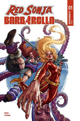 DYNAMITE Entertainment Comic Books RED SONJA BARBARELLA #1 CVR C DIEGO YAPUR VAR (Release Date: 11/04/2026) 72513036857701031 0926DE0708