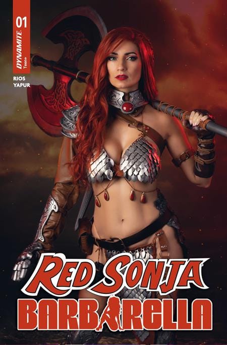 RED SONJA BARBARELLA #1 CVR D COSPLAY IVY RED SONJA VAR (Release Date: 11/04/2026)
