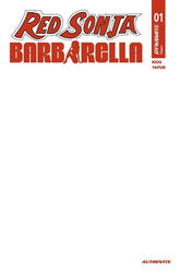 DYNAMITE Entertainment Comic Books RED SONJA BARBARELLA #1 CVR H BLANK AUTHENTIX VAR (Release Date: 11/04/2026) 72513036857701081 0926DE0713