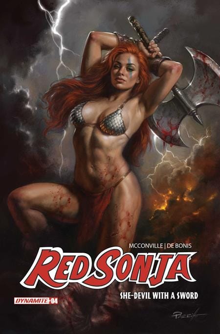 DYNAMITE Entertainment Comic Books RED SONJA SHE DEVIL WITH A SWORD #4 CVR B LUCIO PARRILLO VAR (Release Date: 08/05/2026) 0626DE0745