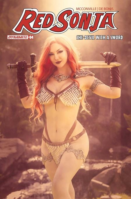 DYNAMITE Entertainment Comic Books RED SONJA SHE DEVIL WITH A SWORD #4 CVR E COSPLAY ASHLYNNE DAE VAR (Release Date: 08/05/2026) 0626DE0748