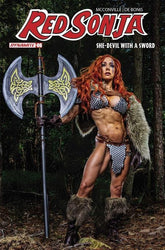 DYNAMITE Entertainment Comic Books RED SONJA SHE DEVIL WITH A SWORD #6 CVR E COSPLAY VICTORIA RECCHIONE VAR (Release Date: 10/07/2026) 72513036484506051 0826DE0798