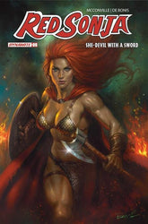 DYNAMITE Entertainment Comic Books RED SONJA SHEDEVIL WITH A SWORD #9 CVR B LUCIO PARRILLO VAR (Release Date: 01/13/2027) 72513036484509021 1126DE0655