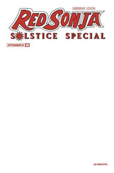 DYNAMITE Entertainment Comic Books RED SONJA SOLSTICE SPECIAL #1 (ONE SHOT) CVR D BLANK AUTHENTIX VAR (Release Date: 12/23/2026) 72513037022801041 1026DE0711