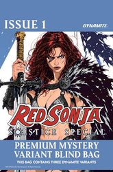 DYNAMITE Entertainment Comic Books RED SONJA SOLSTICE SPECIAL #1 (ONE SHOT) CVR G PREMIUM MYSTERY BLIND BAG VAR (Release Date: 12/23/2026) 72513037022801071 1026DE0714