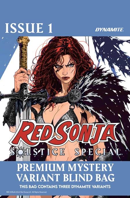 RED SONJA SOLSTICE SPECIAL #1 (ONE SHOT) CVR G PREMIUM MYSTERY BLIND BAG VAR (Release Date: 12/23/2026)