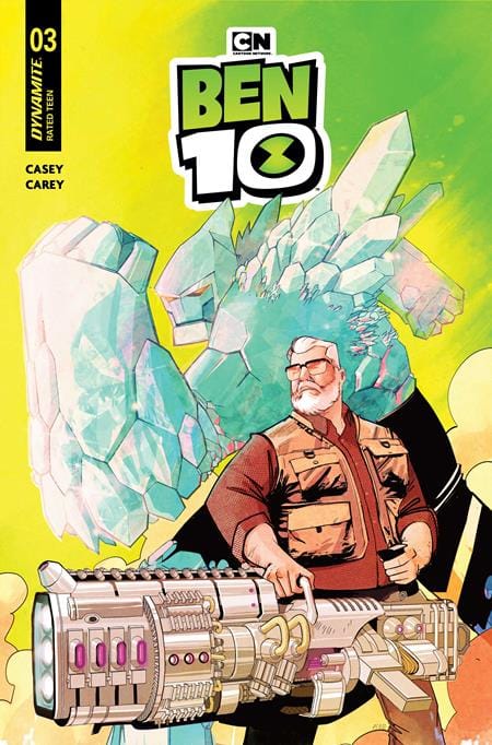 DYNAMITE Entertainment Comic Books > Signed BEN 10 #3 CVR D SEBASTIAN PIRIZ VAR [SIGNED BY JOE CASEY] TE-0526DE0678-SIGNED