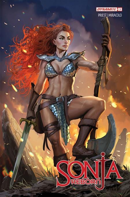 DYNAMITE Entertainment Comic Books SONJA REBORN #3 CVR A STJEPAN SEJIC VAR 72513035800403011 0825DE0678
