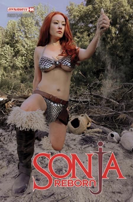 DYNAMITE Entertainment Comic Books SONJA REBORN #4 CVR E COSPLAY VAR 72513035800404051 0925DE0619