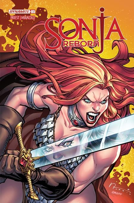 DYNAMITE Entertainment Comic Books SONJA REBORN #5 CVR C CHAD HARDIN VAR 72513035800405031 1025DE0619