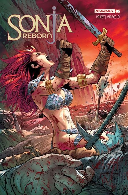 DYNAMITE Entertainment Comic Books SONJA REBORN #5 CVR D GREG LAND VAR 72513035800405041 1025DE0620
