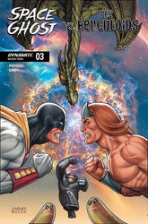 DYNAMITE Entertainment Comic Books SPACE GHOST VS THE HERCULOIDS #3 CVR C JOSEPH MICHAEL LINSNER VAR (Release Date: 11/18/2026) 72513036737203031 0926DE0750