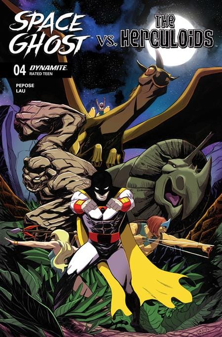 DYNAMITE Entertainment Comic Books SPACE GHOST VS THE HERCULOIDS #4 CVR B DREW MOSS VAR (Release Date: 12/16/2026) 72513036737204021 1026DE0746