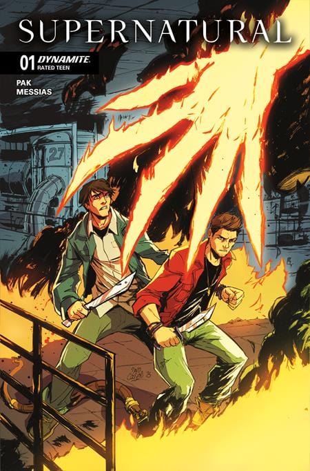 DYNAMITE Entertainment Comic Books SUPERNATURAL #1 CVR B DAVID COUSENS VAR 72513035988901021 0825DE0707