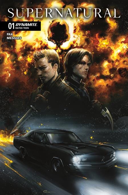 DYNAMITE Entertainment Comic Books SUPERNATURAL #1 CVR E CLAYTON CRAIN FOIL VAR 72513035988901051 0825DE0710
