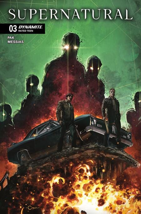 DYNAMITE Entertainment Comic Books SUPERNATURAL #3 CVR A CLAYTON CRAIN 72513035988903011 1025DE0645