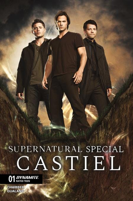DYNAMITE Entertainment Comic Books SUPERNATURAL SPECIAL CASTIEL #1 (ONE SHOT) CVR B PHOTO DEAN SAM CASTIEL VAR 72513036560601021 0426DE0709