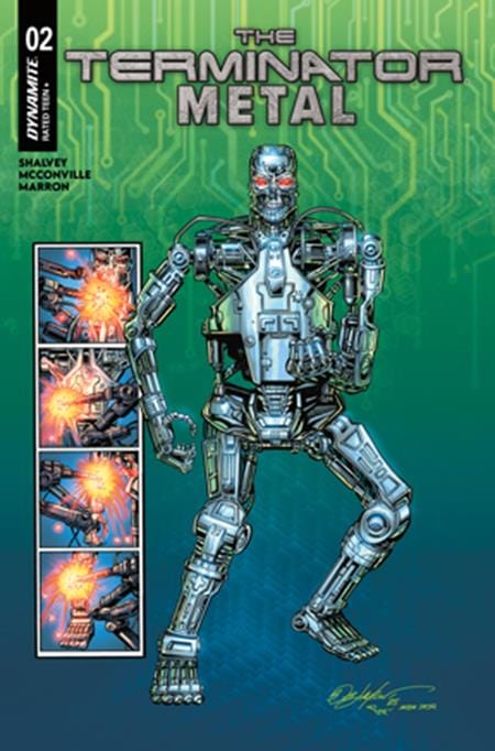DYNAMITE Entertainment Comic Books TERMINATOR METAL #2 CVR B BOB LAYTON VAR 72513035989602021 0925DE0654