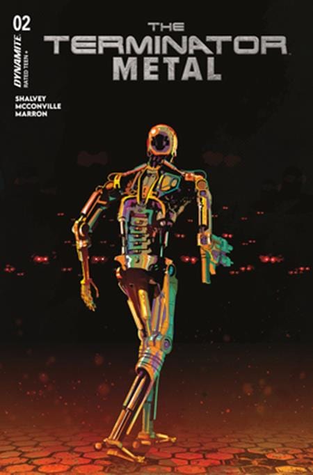 DYNAMITE Entertainment Comic Books TERMINATOR METAL #2 CVR C SEBASTIAN PIRIZ VAR 72513035989602031 0925DE0655