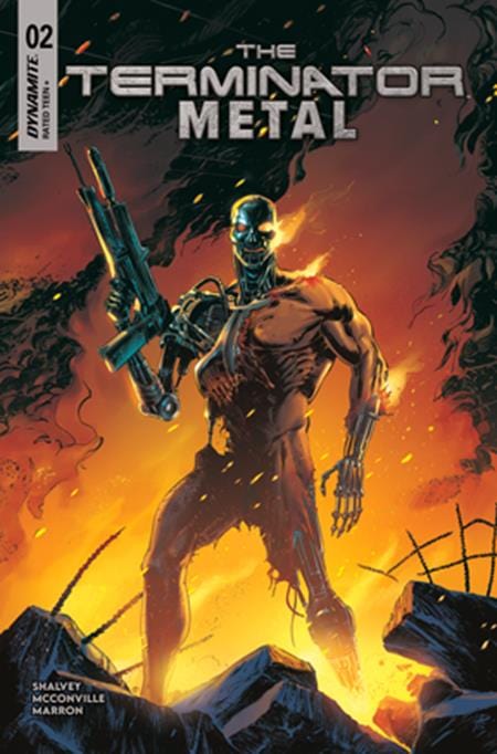 DYNAMITE Entertainment Comic Books TERMINATOR METAL #2 CVR D PAOLO ANTIGA VAR 72513035989602041 0925DE0656