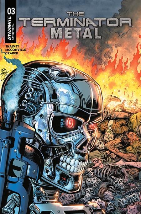 DYNAMITE Entertainment Comic Books TERMINATOR METAL #3 CVR B BOB LAYTON VAR 72513035989603021 1025DE0656