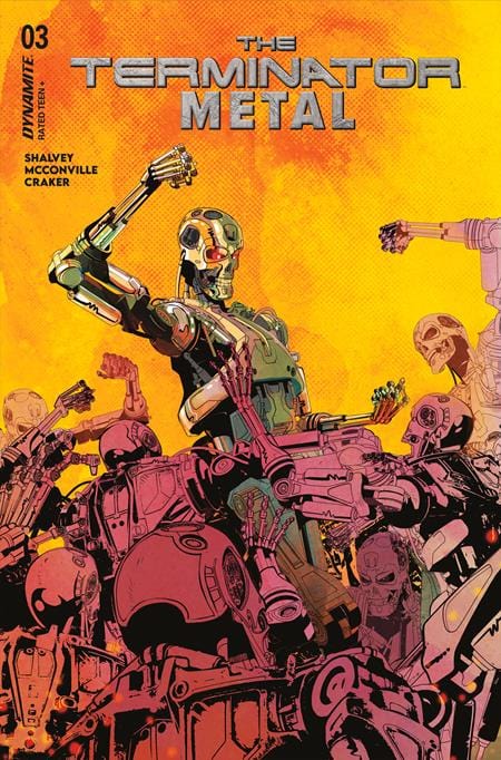 DYNAMITE Entertainment Comic Books TERMINATOR METAL #3 CVR C SEBASTIAN PIRIZ VAR 72513035989603031 1025DE0657