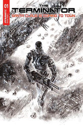 DYNAMITE Entertainment Comic Books TERMINATOR SANTA CLAUS IS COMING TO TOWN #1 (ONE SHOT) CVR J INC 1:5 FRANCESCO BIAGINI LINE ART FOC BONUS VAR 72513036198101101 1025DE8026