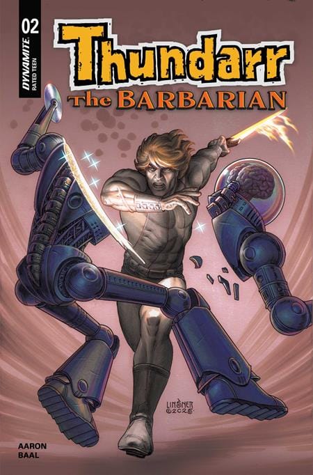 DYNAMITE Entertainment Comic Books THUNDARR THE BARBARIAN #2 CVR D JOSEPH MICHAEL LINSNER VAR 72513036251302041 1225DE0693