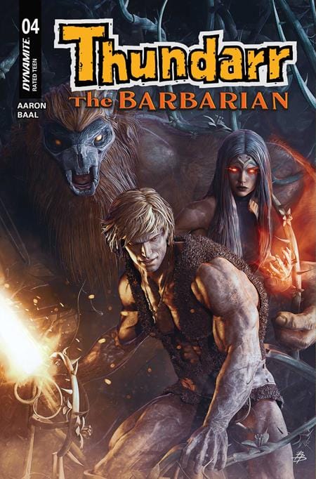 DYNAMITE Entertainment Comic Books THUNDARR THE BARBARIAN #4 CVR C BJORN BARENDS VAR 72513036251304031 0226DE0718