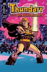 DYNAMITE Entertainment Comic Books THUNDARR THE BARBARIAN #5 CVR A MICHAEL CHO 72513036251305011 0326DE0700