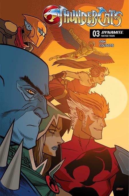 DYNAMITE Entertainment Comic Books THUNDERCATS (2026) #3 CVR A JOHN AMOR (Release Date: 12/02/2026) 72513036767903011 1026DE0782