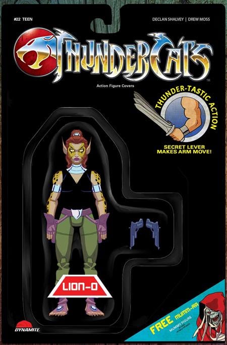 DYNAMITE Entertainment Comic Books THUNDERCATS #22 CVR F ACTION FIGURE VAR 72513034116722061 0925DE0667