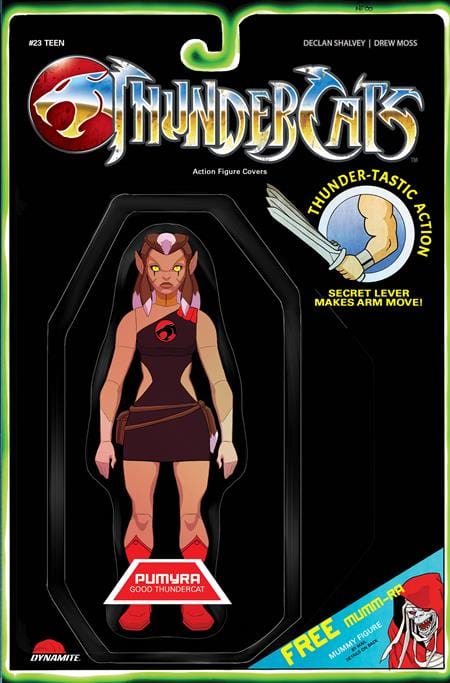 DYNAMITE Entertainment Comic Books THUNDERCATS #23 CVR F ACTION FIGURE VAR 72513034116723061 1125DE0644