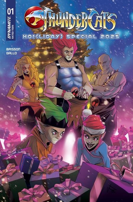 DYNAMITE Entertainment Comic Books THUNDERCATS HO!(LIDAY) SPECIAL 2025 #1 (ONE SHOT) CVR B FABIO GALLO VAR 72513036197401021 1025DE0674