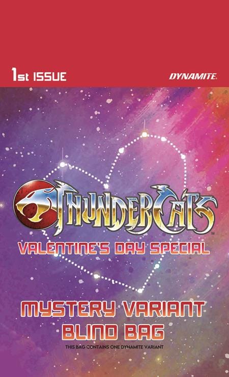 DYNAMITE Entertainment Comic Books THUNDERCATS VALENTINES DAY SPECIAL 2026 #1 (ONE SHOT) CVR E BLIND BAG VAR 72513036288901051 1225DE0717