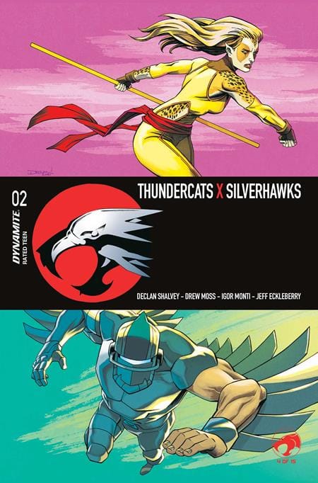 DYNAMITE Entertainment Comic Books THUNDERCATS X SILVERHAWKS #2 CVR A DECLAN SHALVEY 72513036404302011 0326DE0712