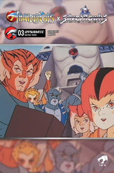 DYNAMITE Entertainment Comic Books THUNDERCATS X SILVERHAWKS #3 CVR E ANIMATION ART VAR 72513036404303051 0426DE0736