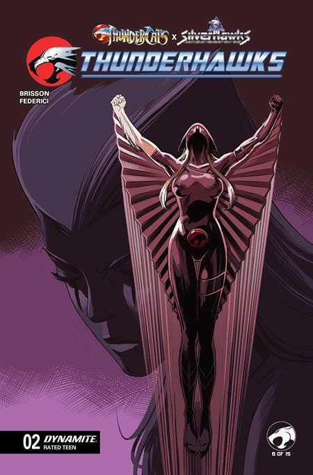 DYNAMITE Entertainment Comic Books THUNDERCATS X SILVERHAWKS THUNDERHAWKS #2 CVR C MARCO FAILLA VAR 72513036405002031 0326DE0725