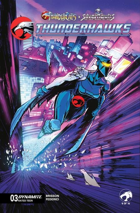 DYNAMITE Entertainment Comic Books THUNDERCATS X SILVERHAWKS THUNDERHAWKS #3 CVR A DAVID COUSENS 72513036405003011 0426DE0743