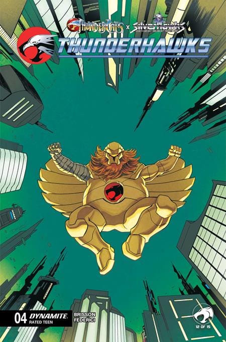 DYNAMITE Entertainment Comic Books THUNDERCATS X SILVERHAWKS THUNDERHAWKS #4 CVR B DECLAN SHALVEY VAR 72513036405004021 0526DE0835