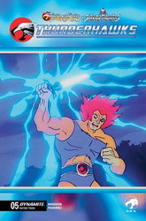DYNAMITE Entertainment Comic Books THUNDERCATS X SILVERHAWKS THUNDERHAWKS #5 CVR E ANIMATION ART VAR (Release Date: 08/26/2026) 0626DE0800