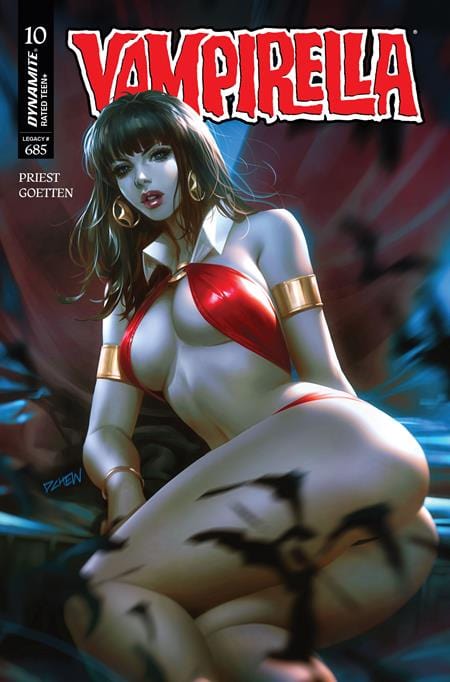 DYNAMITE Entertainment Comic Books VAMPIRELLA #10 CVR B DERRICK CHEW VAR 72513035358010021 1025DE0692