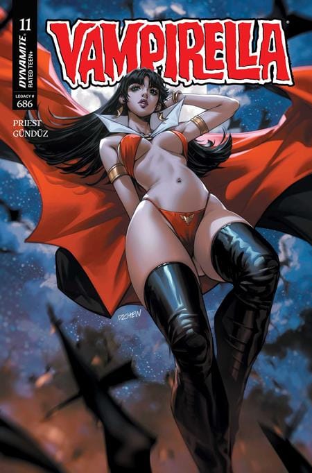 DYNAMITE Entertainment Comic Books VAMPIRELLA #11 CVR B DERRICK CHEW VAR 72513035358011021 1225DE0735
