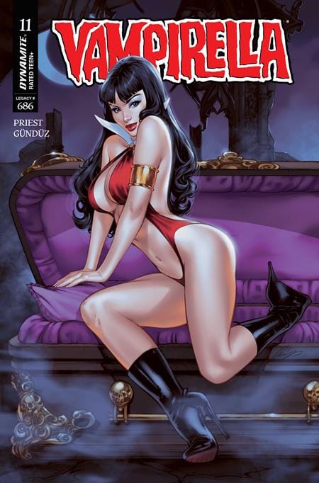 DYNAMITE Entertainment Comic Books VAMPIRELLA #11 CVR D ELIAS CHATZOUDIS VAR 72513035358011041 1225DE0737
