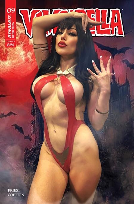 DYNAMITE Entertainment Comic Books VAMPIRELLA (2026) #9 CVR E COSPLAY RACHEL HOLLON VAR (Release Date: 12/09/2026) 72513036440109051 1026DE0805