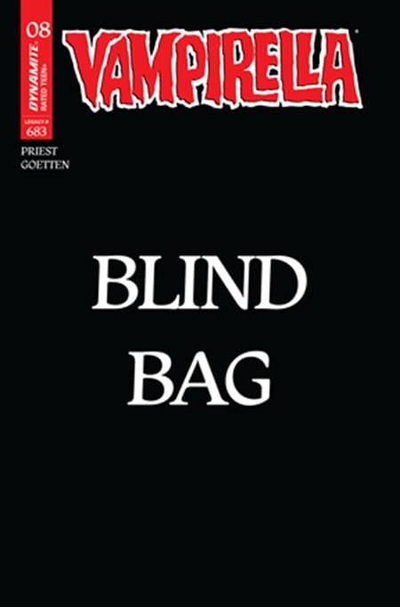 DYNAMITE Entertainment Comic Books VAMPIRELLA #8 CVR F BLIND BAG VAR 72513035358008061 0825DE0771