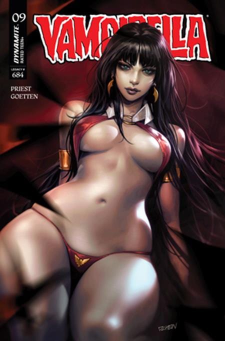 DYNAMITE Entertainment Comic Books VAMPIRELLA #9 CVR B DERRICK CHEW VAR 72513035358009021 0925DE0695