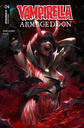 DYNAMITE Entertainment Comic Books VAMPIRELLA ARMAGEDDON #4 CVR A FRANCESCO MATTINA 72513035713704011 0825DE0780