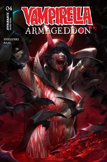 DYNAMITE Entertainment Comic Books VAMPIRELLA ARMAGEDDON #4 CVR A FRANCESCO MATTINA 72513035713704011 0825DE0780